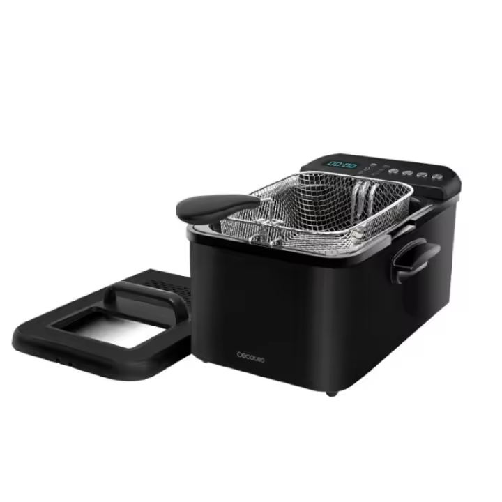 CECOTEC 04301 - Freidora Con Aceite Cleanfry Luxury 3000 Black - 1