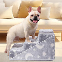 Andares Para Perros Con Funda Removible Y Lavable Antideslizante Para Camas Y Sofás Andares De Mascotas Material Duradero Tamaño Ajustable - details 2