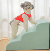 Escaleras Para Perros Y Gatos 3 Capas Almohadilla De Memoria Antideslizante Suave Desmontable Y Lavable Rampas De Entrenamiento Para Mascotas - details 1