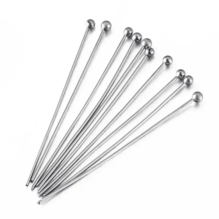 50pcs Pinzas De Acero Inoxidable Para Fabricación De Joyas Suministros De Metal De 0.5mm Para Manualidades Y Artesanía - 1