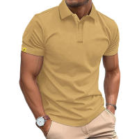Camisa Polo De Verano Para Hombre Manga Corta Deportiva Casual Negocios Ligera Con Botones Transpirable Streetwear Top - details 6