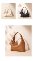Bolso De Hombro Para Mujer De Cuero Genuino Diseñador Lujo Cowhide Nueva 2025 Bolso Cruzado De Underarm Bolso Baguette Zipper Versátil - details 6