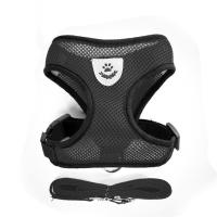 Correa De Ajuste Para Gatos Y Perros Pequeños Conjunto De Arnes Respirable Para Caminar Al Aire Libre Vestido Para Bulldog Francés Chihuahua Pug Con Reflectores Todas Las Estaciones - details 8