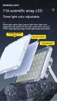 Lámpara De Camping LED Recargable Impermeable Portátil Con Luz De Búsqueda De Alta Potencia Iluminación De Emergencia Exterior Lámpara Nocturna Colgante - details 4