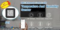 Tuya Smart Universal IR Remote Control Con Sensor De Temperatura Y Humedad Para Aire Acondicionado TV AC Compatible Con Alexa Google Home Yandex - details 0
