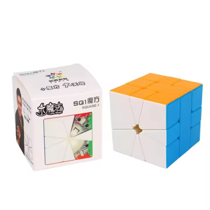 Cubo Mágico 3x3x3 Yuxin Little Magic SQ1 Magnético Juguete De Puzzle Para Niños Suavidad Competición Profesional Material Plástico Adecuado Para Edades 14+y - 1