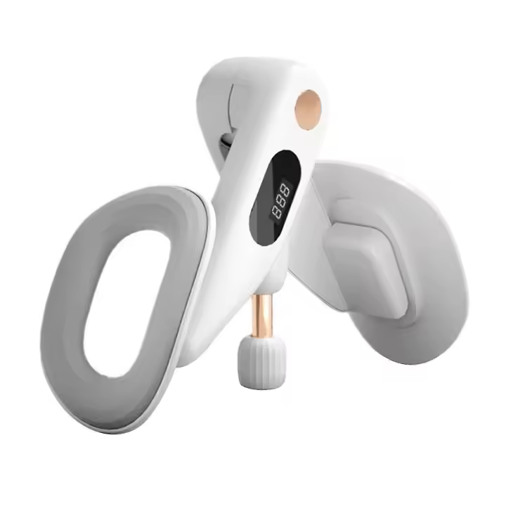 Ejercitador de muslo para Mujeres, ejercitador de muslo interior with Pantalla de conteo LED, entrenador de cadera y pelvis de Resistencia ajustable, oferta - 1