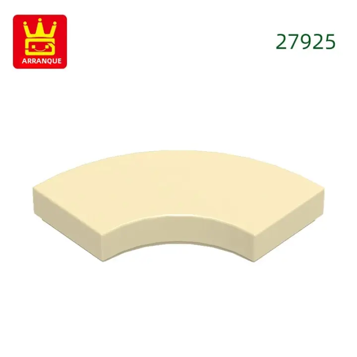 Wange 322Pcs Accesorios De Bloques Redondos Y Corners 2x2 4Rings Sin Agujeros Compatible Con 22885 Juguetes DIY Bloques De Construcción Pequeños De Plástico ABS Para Adultos Y Niños - 1
