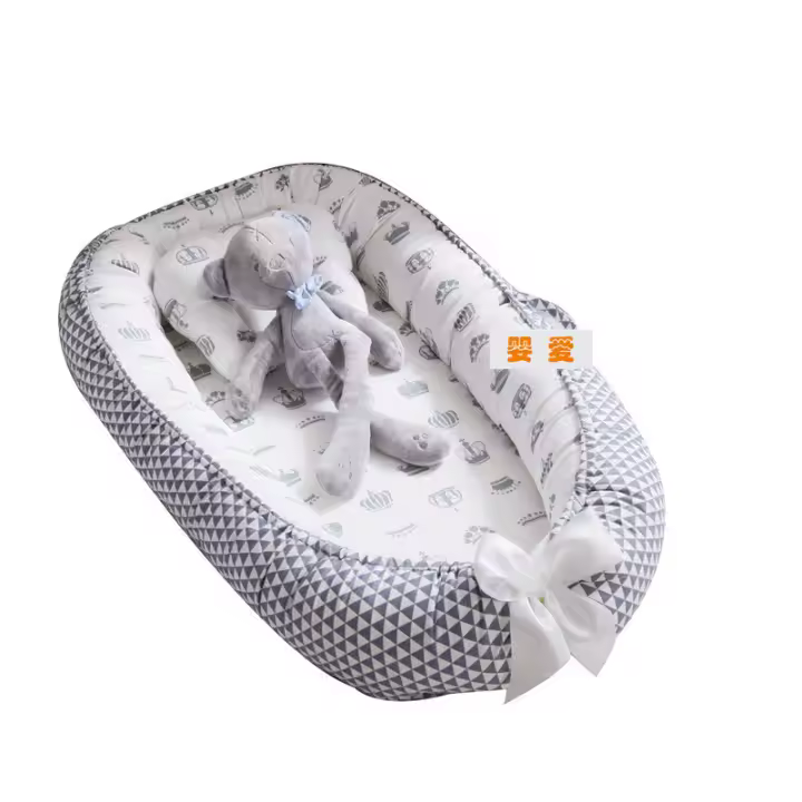 Cuna extraíble, cuna biónica para recién nacidos, lavable a máquina, cuna biónica para útero, suministros para madres e hijos. - 1