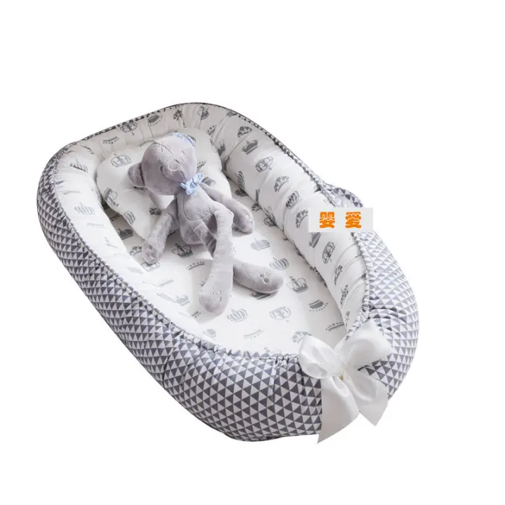 Cuna extraíble, cuna biónica para recién nacidos, lavable a máquina, cuna biónica para útero, suministros para madres e hijos. - 1