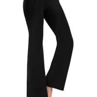Pantalones De Yoga Para Mujer Con Cintura Alta Y Acolchados De Otoño E Invierno Estilo Hornudo Fleece-Lineado Pantalones De Fitness Y Deporte Slimming Para Modelar La Cadera - details 1