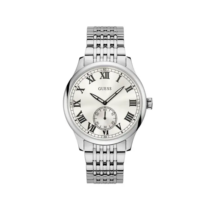 Guess Reloj Gents Cambridge Plateado Hombre - 1