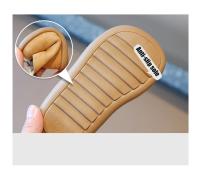 Botas De Niños Y Niñas Para Otoño Invierno Antideslizantes De Cuero Suave Con Plush Abajo Botines Casuales Para Niños - details 16