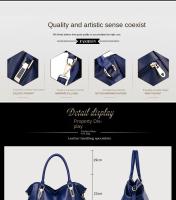 Bolsos cruzados de cuero PU suave para mujer, bolsos casuales, bolso de hombro con asa superior, bolsos grandes de diseñador, calidad de lujo, nuevo - details 9