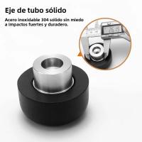 Parador De Puerta De Acero Inoxidable 304 Con Goma Soporte De Pared Y Piso No Perforado O Perforado Accesorio De Hardware Para Puerta - details 5