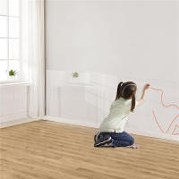 Película Transparente De Protección Estática 2/10M Para Pintura De Látex Protección De Pared Anti-Choques Anti-Manchas Adhesiva PP - details 6