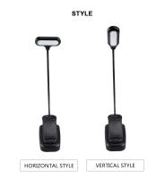 Lámpara De Lectura LED Mini Portátil Con Clip Para Libros Iluminación Nocturna Para Dormitorio Y Estudio Batería Recargable Incluida - details 14
