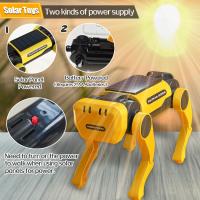 Juguetes de Perros robot, juguetes de robots Solares para niños, juguetes científicos Educativos, kits de robots Educativos y de Apendizaje de bricolaje, Regalos de Fiestas - details 2