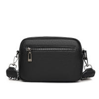 Bolso cruzado de piel auténtica para mujer, bandolera de diseñador de lujo, Color sólido, 100%, 2023 - details 21