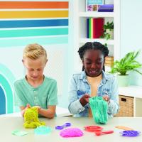 SPIN MASTER - KINETIC SAND - ARENA MÁGICA - ULTIMATE SANDISFYING - 907g de Arena Rosa, Amarilla y Azul - Moldes y Herramientas - Kit Manualidades Niños Juguetes Sensoriales - 6067345 - Juguetes Niños 7 Años + - details 3