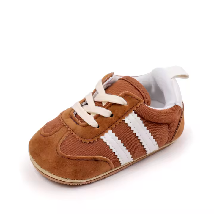 Zapatillas Deportivas Casuales Para Bebés Alta Calidad Suela PVC Antideslizante Pre-walker Niñas Y Niños Primavera Otoño BLS4034 - 1