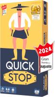 Asmodee - Quick Stop Juego de Mesa Dinámico para Familia y Amigos - Gran Premio del Juguete 2024 - Creatividad y Rapidez - A partir de 10 Años, Juego De 2 a 7 Jugadores, Versión Entretenida del Juego Stop - Regalo Original - Juego en Español - details 8