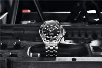 Reloj Mecánico Para Hombre PAGANI DESIGN 2023 Resistente Al Agua 20Bar Con Movimento NH35A De Japón Calibre De Acero Inoxidable Y Cristal De Zafiro - details 12