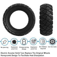 Neumáticos Sólidos 9*3.0-5.5 Para Scooter Eléctrico Kugoo KIRIN G2 pro Nuevo Kukirin Repuesto Resistente Al Desgaste Y Antipinchazos - details 1