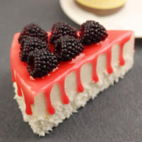 Pastel Artificial De Frutas Simulación Para Fotografía Decoración De Tiendas De Postres Ornamento Para Cocina Y Hogar Juguete Para Niños Tamaño 10*8*6cm PVC - details 6