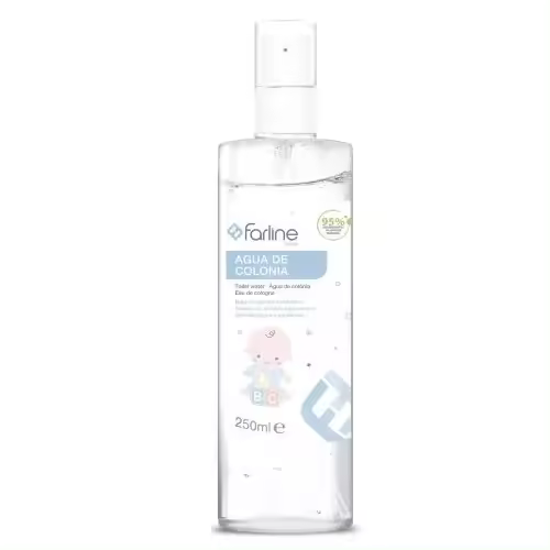 Colonia Bebé Farline 250 Ml - Suave para la Piel - Fragancia Duradera - 1