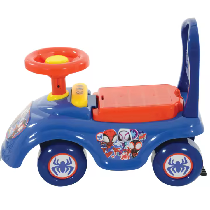 Vitalgym COCHE CORREPASILLOS SPIDERMAN CON TELÉFONO - 1