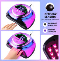 Lámpara De Secado De Uñas Profesional Con 66 LED Y Sensor Automático Para Gel De Uñas UV Herramienta De Salon De Uñas Con Base Removible - details 4