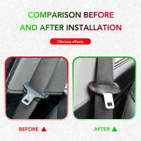 Protector De Hebilla De Cinturón De Seguridad Para Coche En Cuero Accesorio De Seguridad Antiscratch Para Interior Del Vehículo - details 0