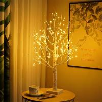Lámpara De Ambiente LED Nocturna Con Control Remoto 16 Colores Luz Cálida De Abeto Decoración Para La Habitación Luz Faeirina - details 7