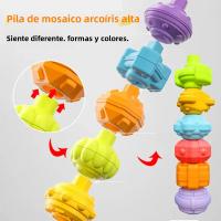 Juguete Educativo Para Bebés Cubo De Actividades Colorido Bloques De Formas Juego De Aprendizaje Para Niños Desde Nacidos Hasta 12 Meses Regalo - details 2
