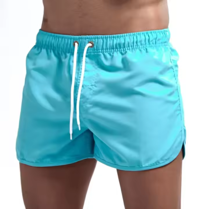 Nuevos Shorts Deportivos Para Hombre Verano Secado Rápido Para Natación Surf Playa Entrenamiento Correr Ejercicio - 1
