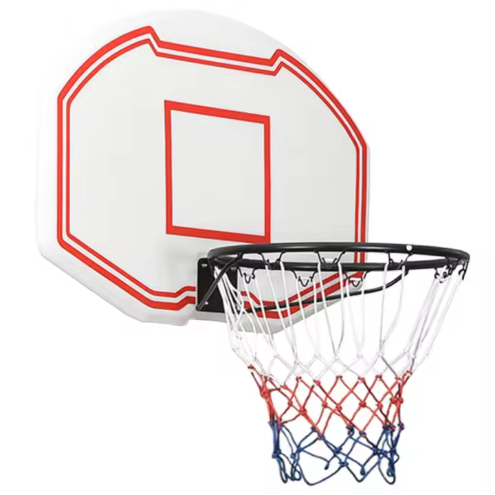 vidaXL Tablero de baloncesto polietileno 90x60x2 cm Color Blanco,  Negro, y mas - 1