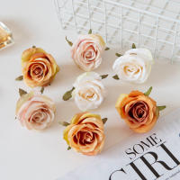 50/100pcs Guirnalda De Flores Artificiales Rosa De Seda Para Decoración De Hogar Jardín Protección UV Festivales Bodas Regalo DIY - details 11
