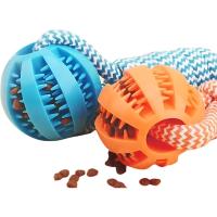 Bola De Juguete Para Perros Con Correa Resistente Masticadora Y Limpieza De Dientes Juguete Interactivo Anti-Boredom Para Muelas - details 18