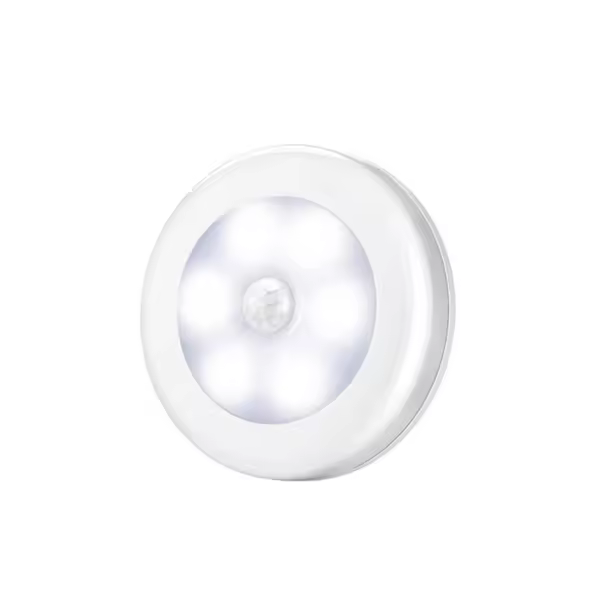 Lámpara Nocturna LED Con Sensor De Movimiento PIR Luz De Armario Inalámbrica Y Batería Para Dormitorio Y Closet Iluminación De Mesa Para Cama - 1