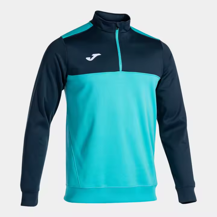 JOMA SUDADERA 1/2 CREMALLERA WINNER FLÚOR MARINO Talla 4XS Niño Junior - 1