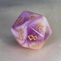 Juego De Dados Poliedros DND 7 Piezas Acrílico Colores Mezclados Y Brillo Juegos De Mesa RPG Souvenir Entretenimiento - details 4