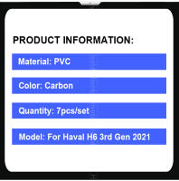 Pegatina De Panel De Caja De Cambios Para Haval H6 2021 Accesorios De Coche Decoración Interior Película Cubierta Fibra De Carbono Modificación Estilo - details 2