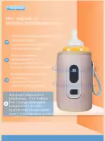 Portátil Funda De Aislamiento Para Botella De Bebé Con Pantalla LCD Dispositivo De Aislamiento Para Leche USB Para Viaje En Coche - details 4