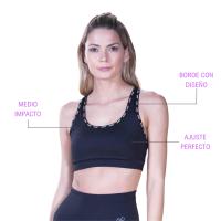 Sujetador Deportivo Mujer Top Intention Deporte Yoga Running Gym Ditchil - details 1