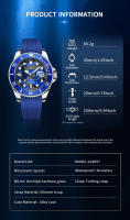 Reloj De Pulsera Deportivo Para Hombre LIGE Quartz 3Bar Impermeable Luminoso Fecha Militar Casual Silicona + Caja Reloj De Pulsera De Moda - details 3