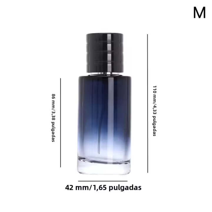 Botella De Perfume Recargable De Vidrio Portátil 25/50/100ml Contenedor De Cosméticos Para Viajes Herramienta De Clasificación - 1