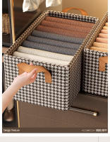 Organizador de armario,cajones,caja de almacenamiento MEJORADA para el hogar,cesta de tela con marco de acero,para ropa,pantalones,tamaño 47*28*20CM - details 0