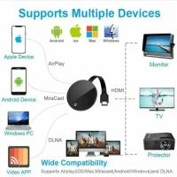 Chromecast Google Dongle De Streaming De Medios Para TV Compatible Con HDMI Mirascreen WiFi Inalámbrico HD Para iOS/Android Control Remoto Smart Home - details 5