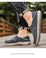 Zapatos De Lona Para Hombre Verano 2024 Transpirables Y Cómodos Zapatillas De Buceo Ultraligeros Tallas Grandes Hasta 47 - details 13